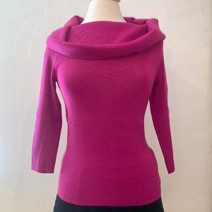 Fuchisa off the shoulder sweater